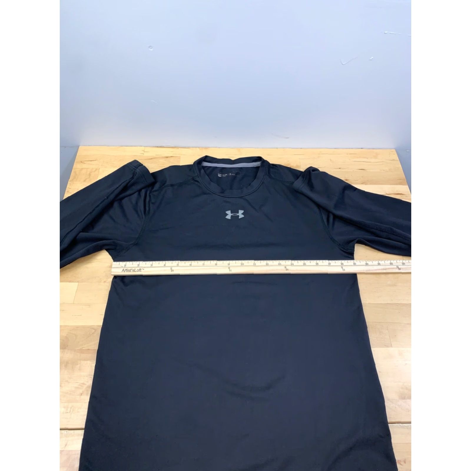 Under Armour Under armour ColdGear Long Sleeve Shirt Mens M Black Pullover Activewear 10394 Size US M / EU 48-50 / 2 - 4 Thumbnail
