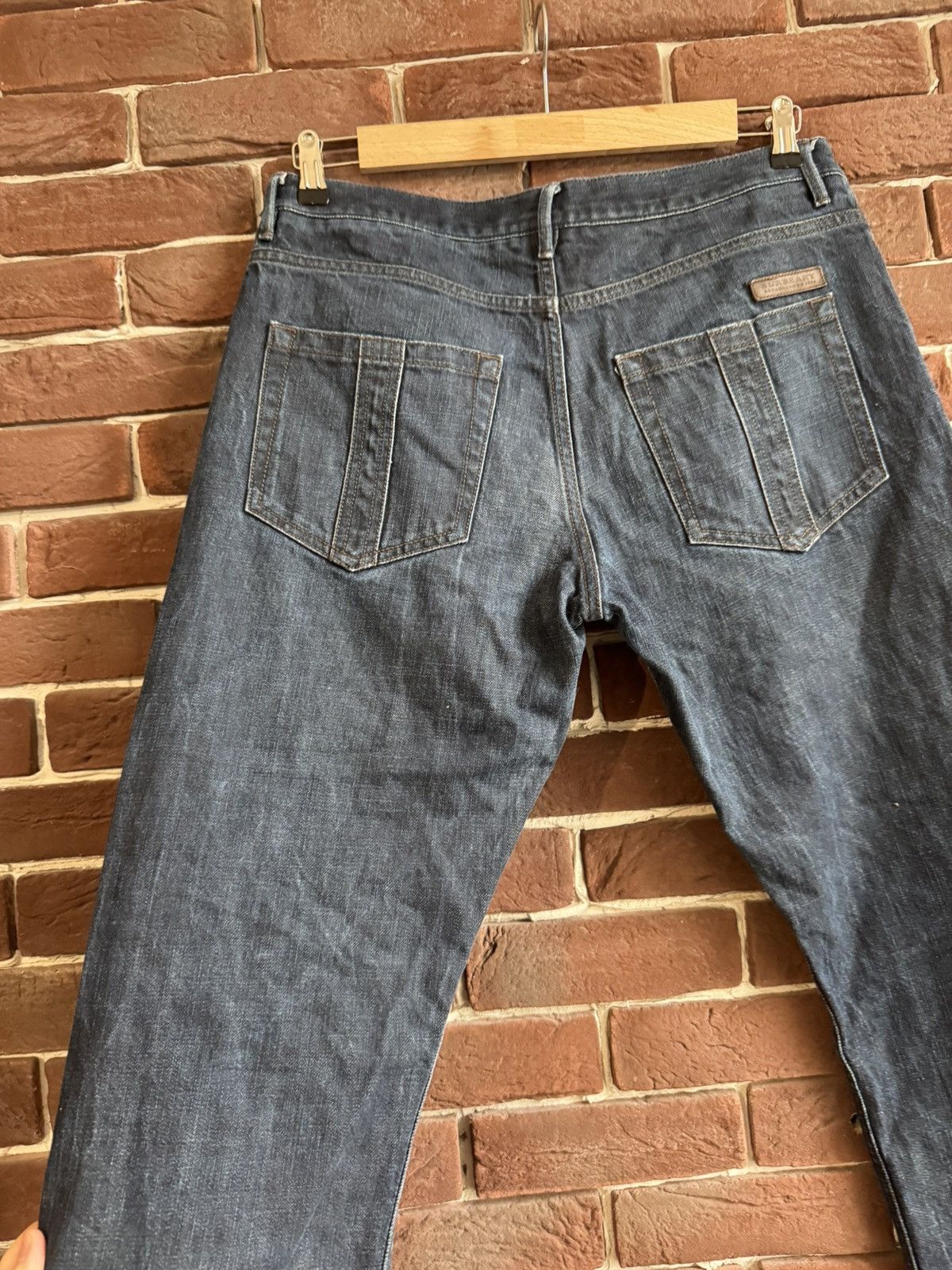 Burberry BURBERRY SWAINE Tapered Leg DENIM JEANS Pants 33x32 Blue Size US 33 - 9 Thumbnail