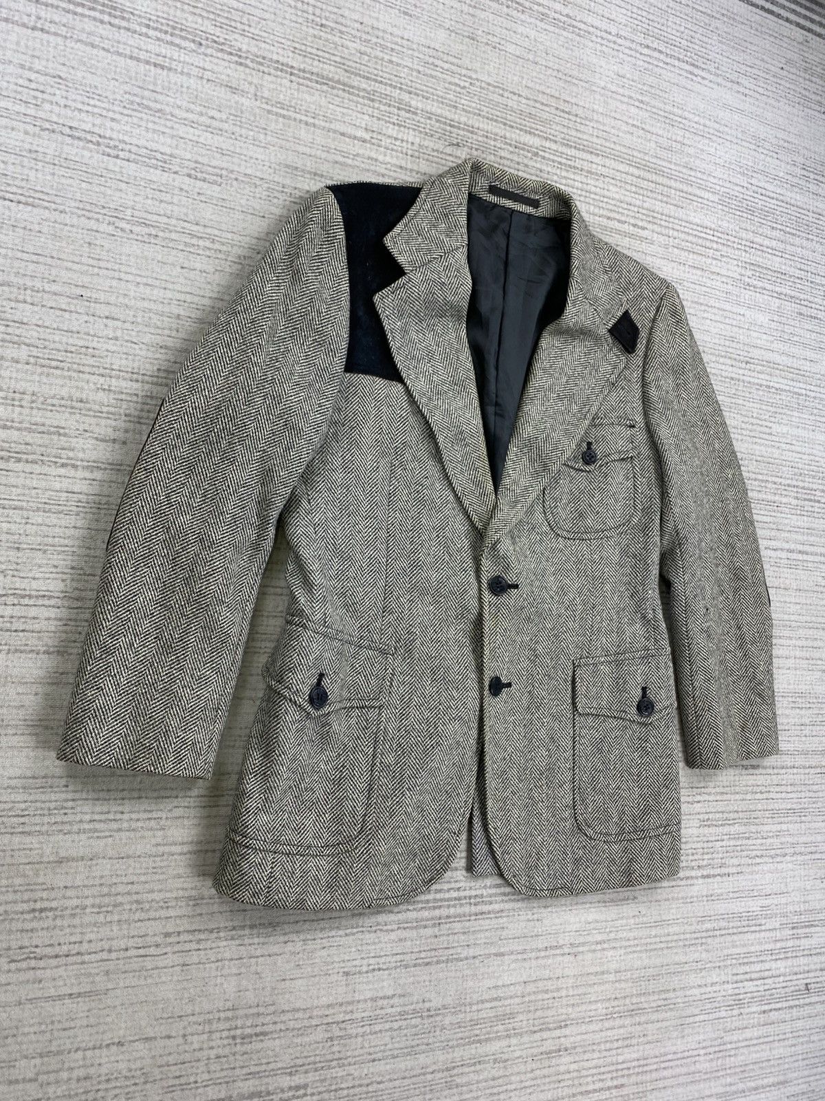 Designer × Japanese Brand × Vintage Vintage Gatalina Martin Wool Blazer Jacket Nice Design Size US M / EU 48-50 / 2 - 3 Thumbnail