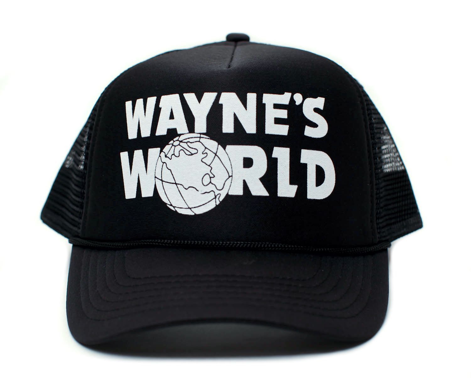 Other Wayne's World custom Unisex Adult Truckers Hat Cap Costume Size ONE SIZE - 2 Thumbnail