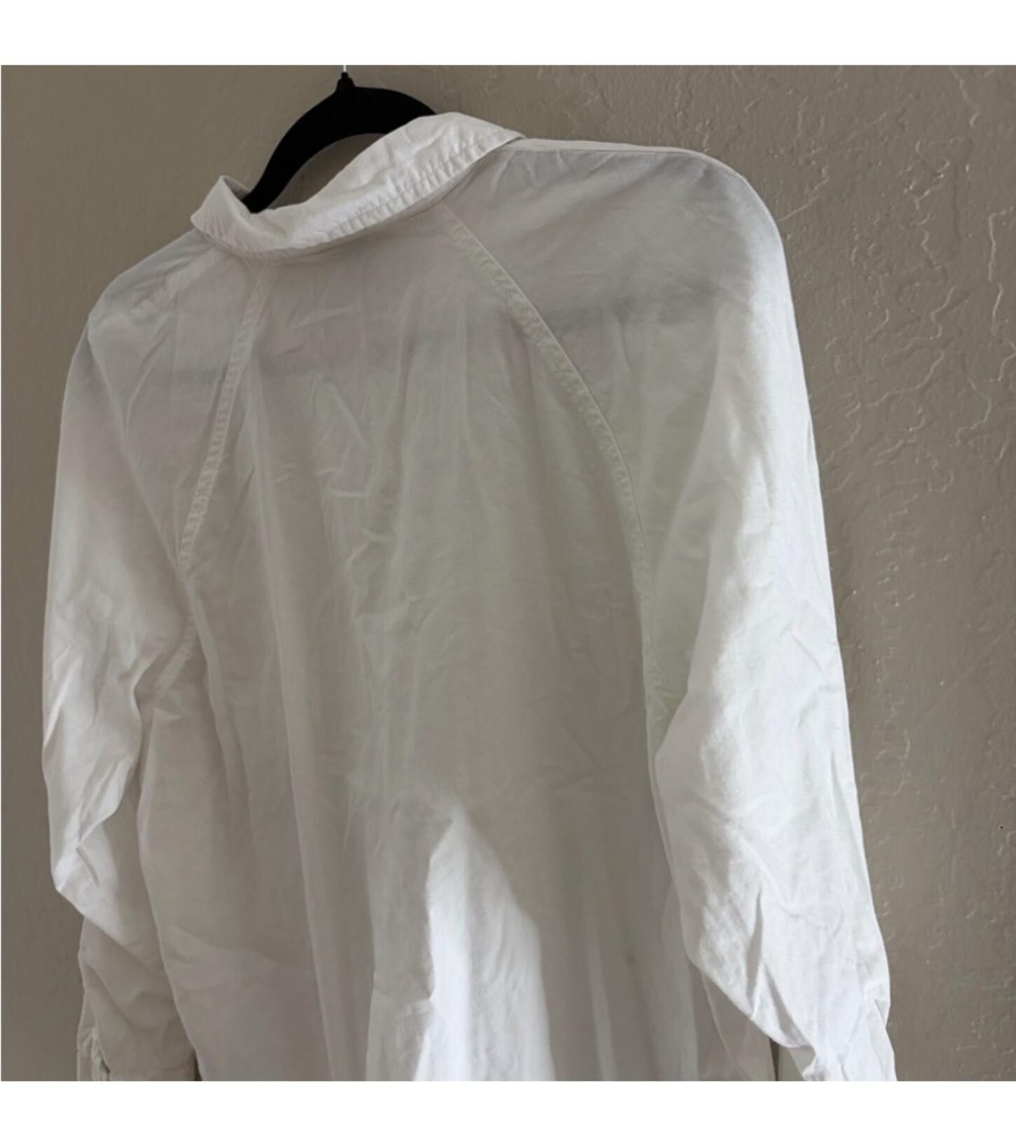 Other Universal Thread Crisp White Collared Shirt Size M / US 6-8 / IT 42-44 - 6 Thumbnail