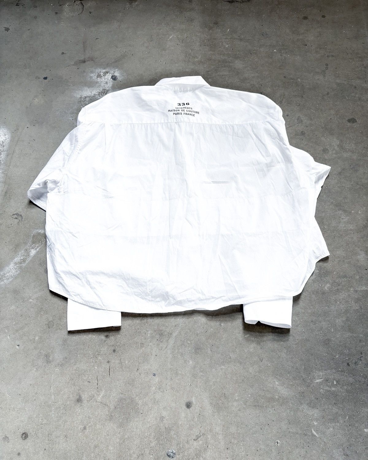 Vetements Vetements Haute Couture Cropped Shirt Size US M / EU 48-50 / 2 - 5 Thumbnail