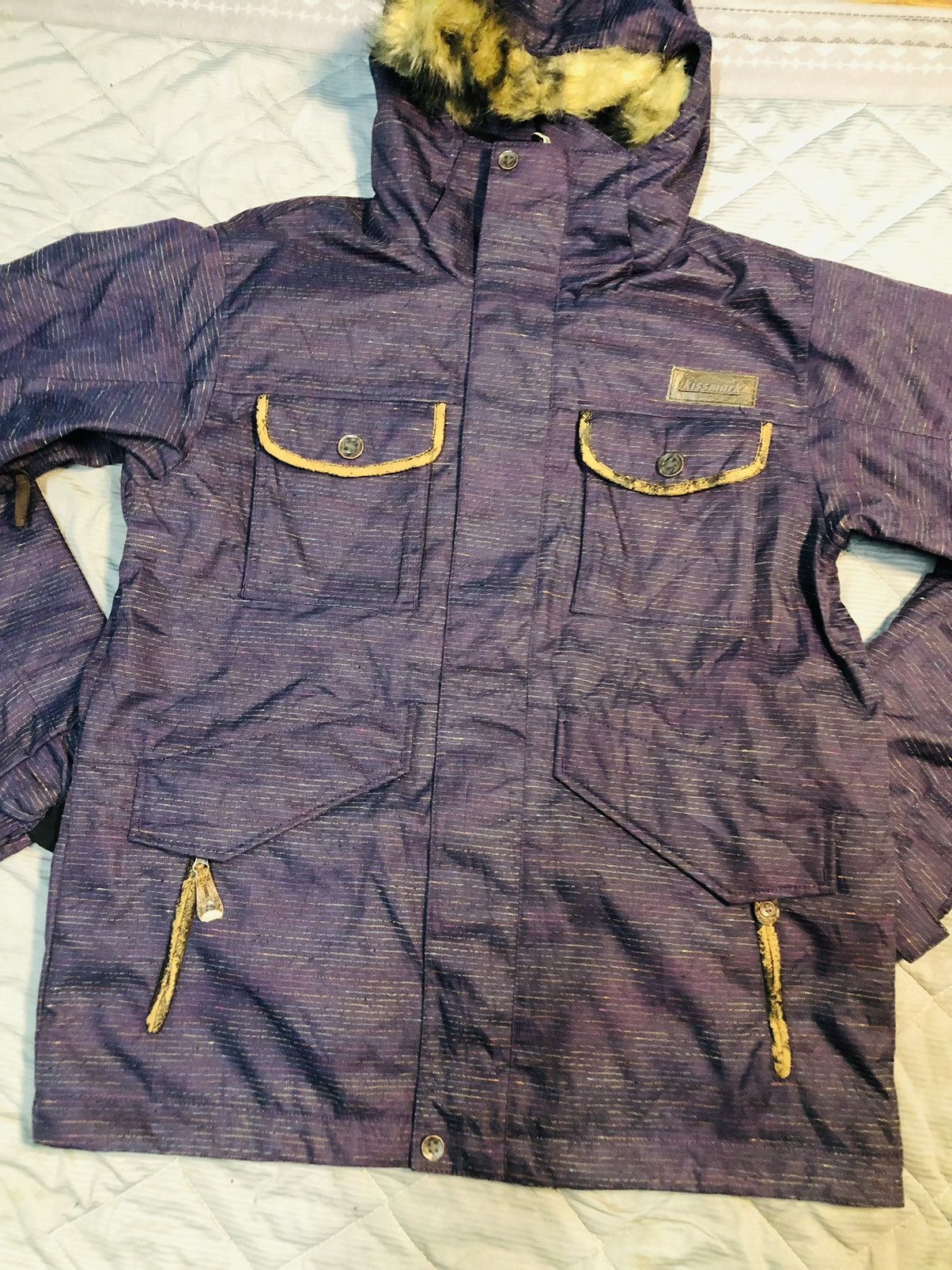 Japanese Brand Kissmark Jacket Hoodies Zippered (26) Size US M / EU 48-50 / 2 - 3 Thumbnail