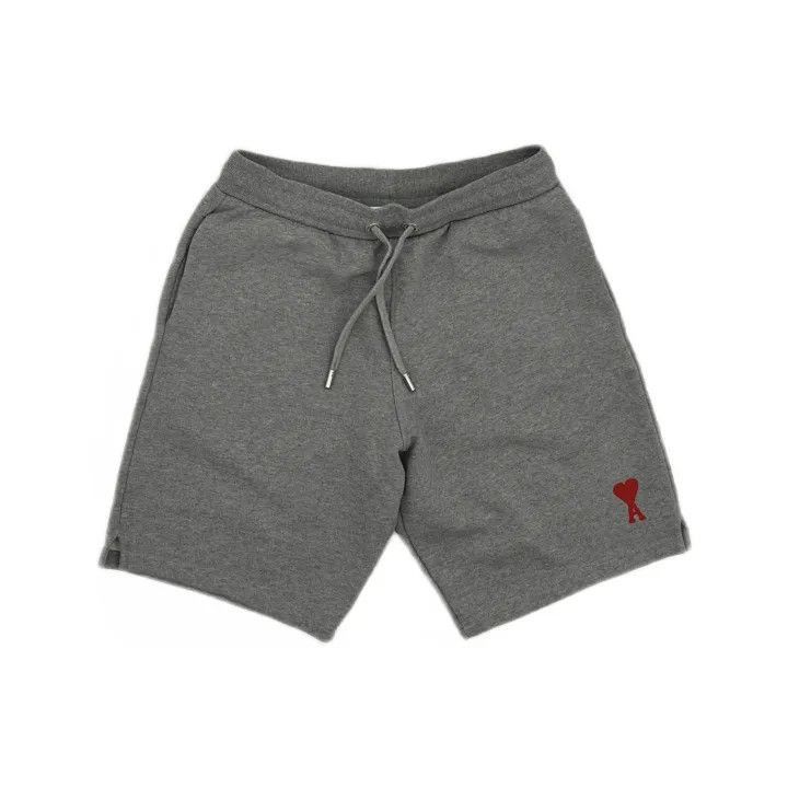 AMI AMIPARIS Gray High-Waist Casual Shorts -2508 Size US 30 / EU 46 - 2 Thumbnail