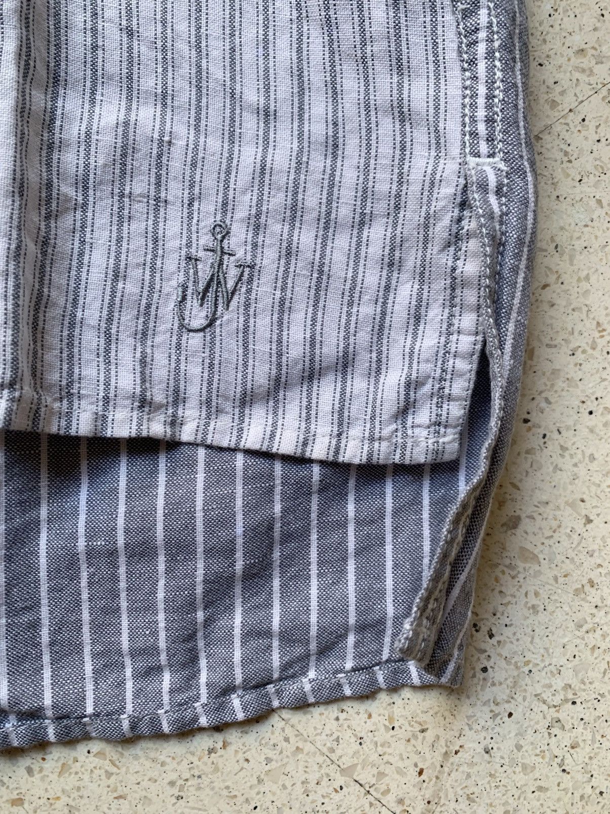 JW Anderson Uniqlo x Jw Anderson stripped linen shirt Size US M / EU 48-50 / 2 - 3 Thumbnail