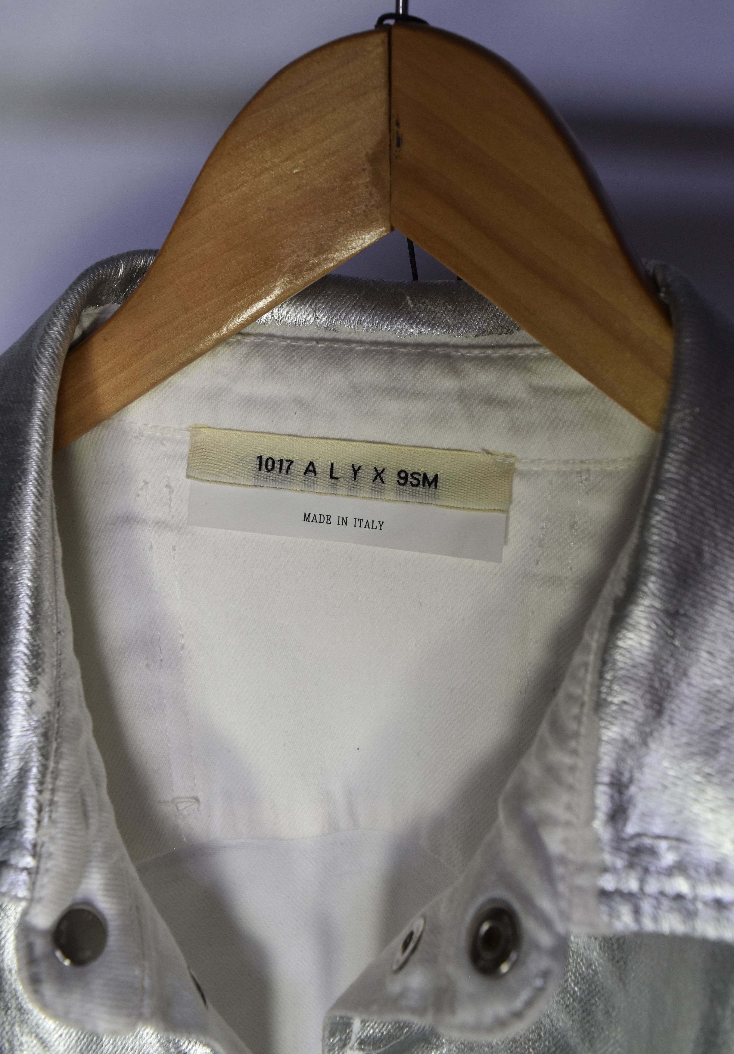 1017 ALYX 9SM × Alyx Alyx Silver Shirt Jacket Size US S / EU 44-46 / 1 - 4 Thumbnail