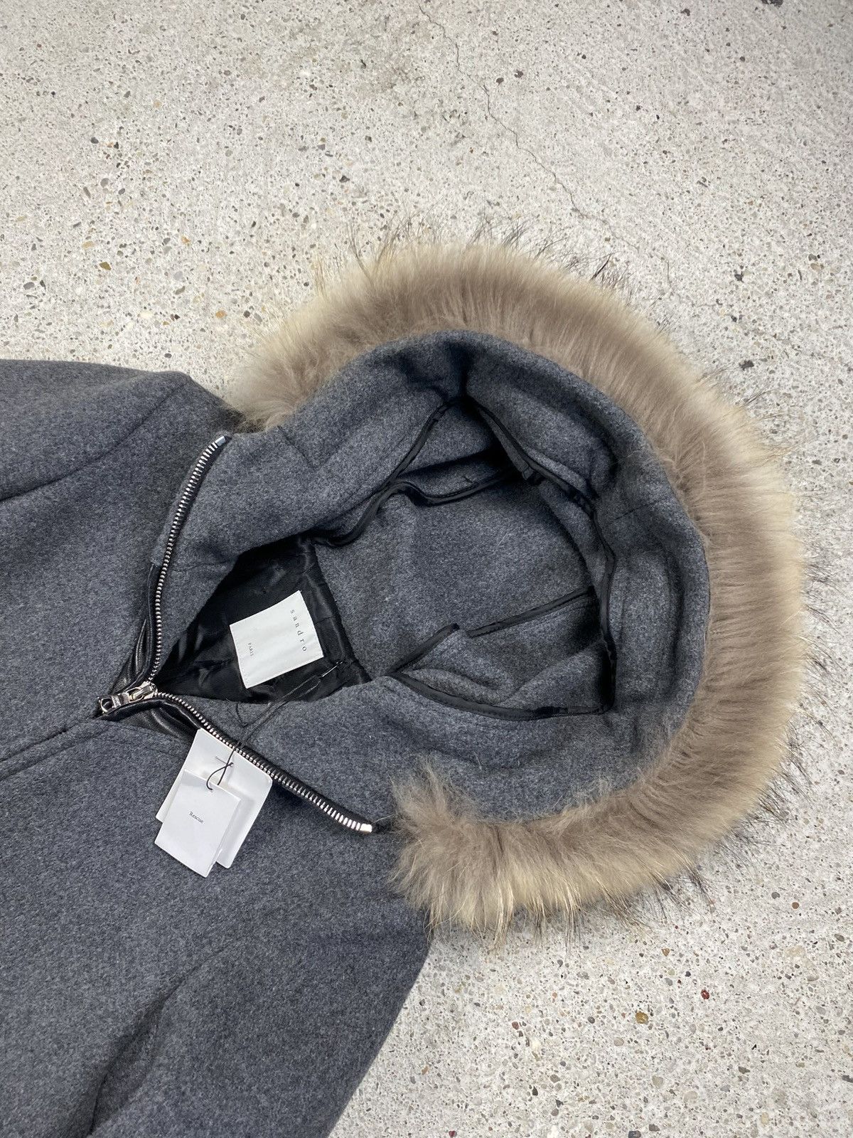 Sandro Sandro paris wool coat jacket new with tags Size M / US 6-8 / IT 42-44 - 9 Thumbnail