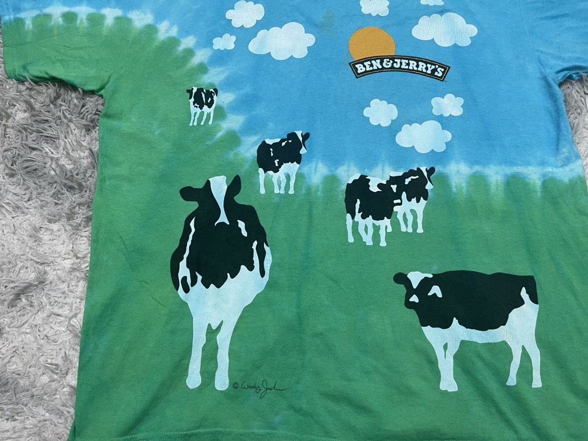 Vintage VINTAGE BEN & JERRY’S EUPHORIA T SHIRT TIE DYE XL Size US XL / EU 56 / 4 - 4 Thumbnail