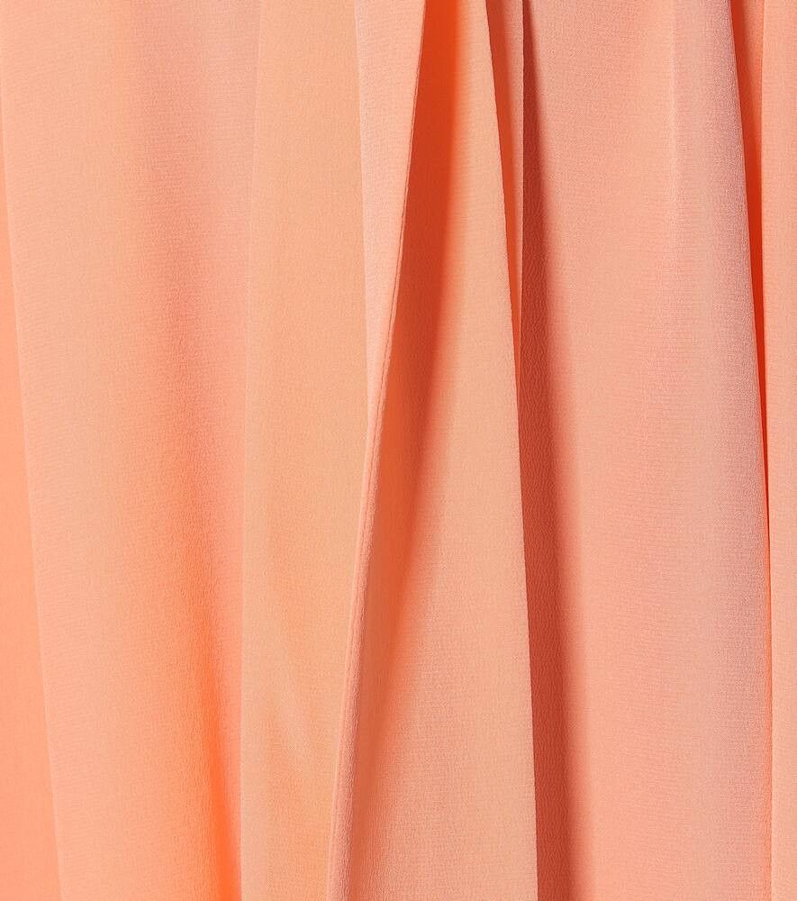 Givenchy o1y0925 Midi Dress in Salmon Pink Size M / US 6-8 / IT 42-44 - 4 Thumbnail