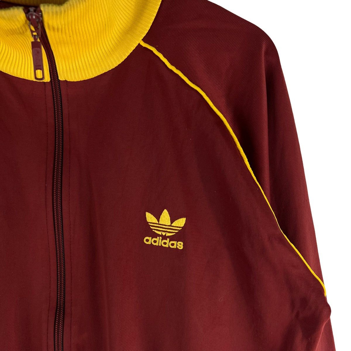 Adidas 🔥VINTAGE ADIDAS ZIPPER JACKET ASC BIG LOGO SPELL OUT Size US M / EU 48-50 / 2 - 5 Thumbnail