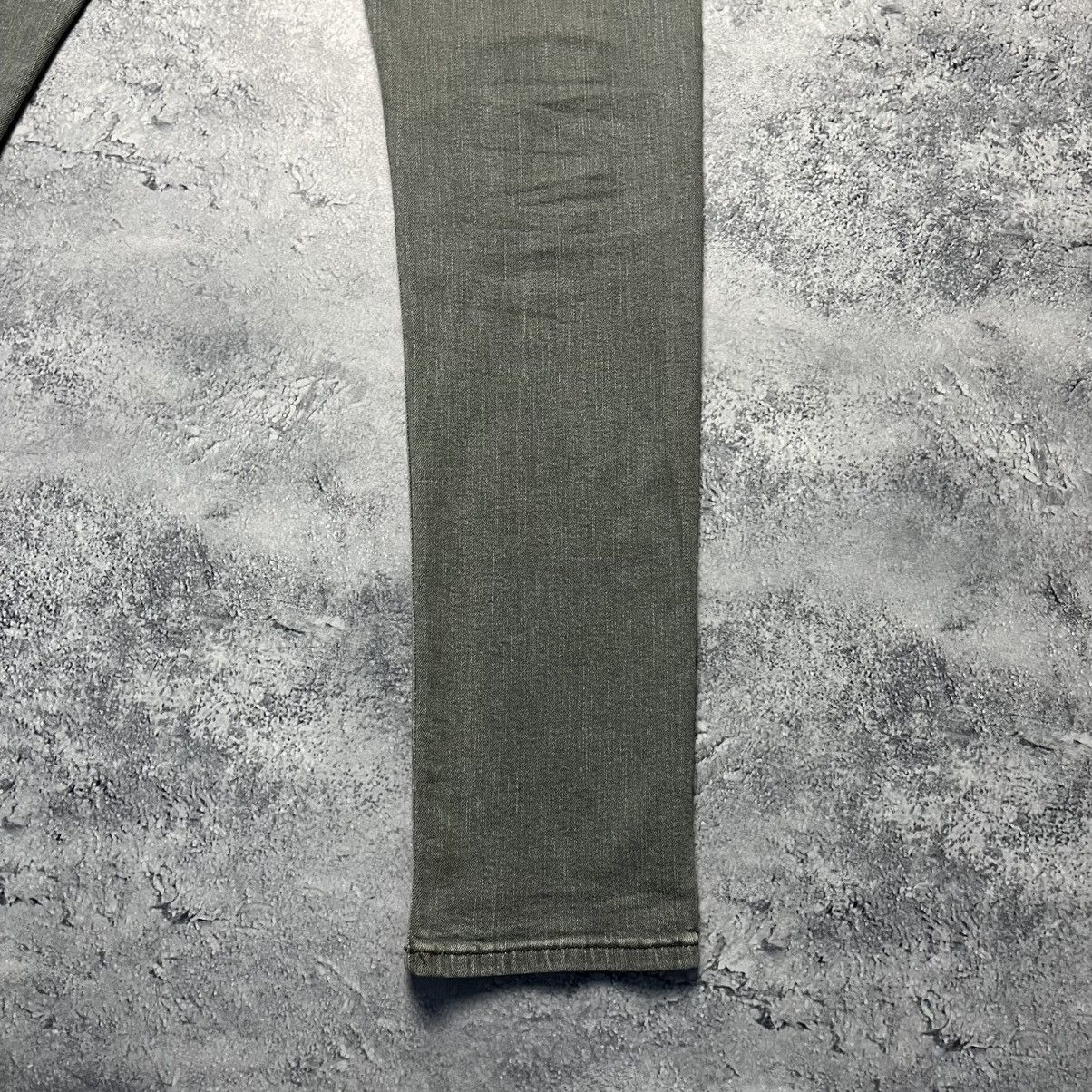 Diesel Vintage Diesel Thommer-C Slim Skinny Denim Gray Jeans Y2K Size US 33 - 22 Thumbnail