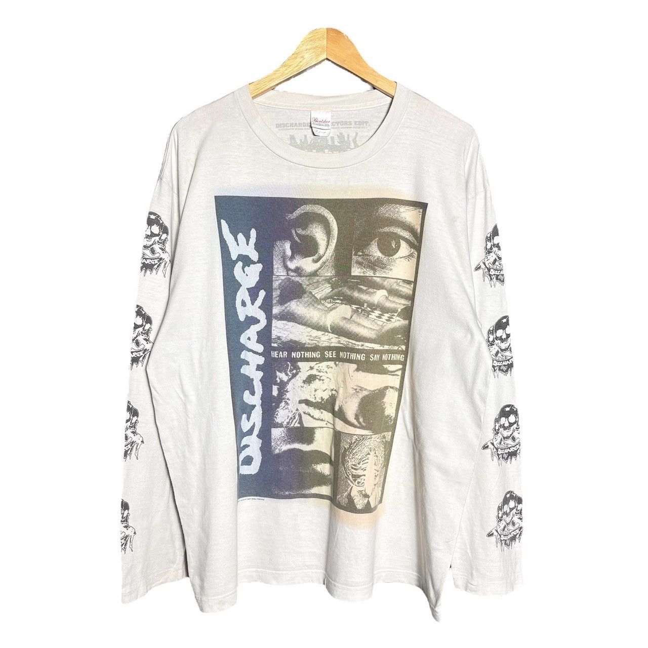 Vintage Discharge Punk Long Sleeve T-Shirt / Japan Tour