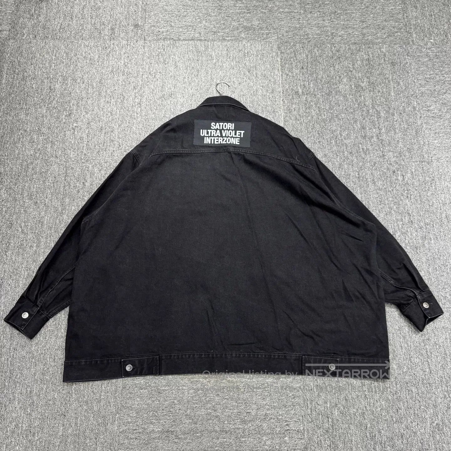 Raf Simons Raf Simons Leather Patch Oversized Denim Jacket. Size US S / EU 44-46 / 1 - 5 Thumbnail