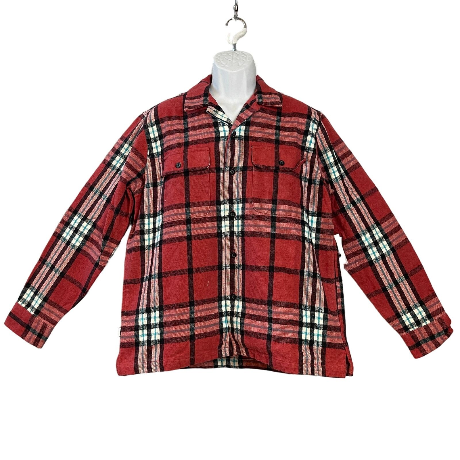 Obey OBEY Stephen Heavy Flannel Shirt Jacket Size Large NWT Size US L / EU 52-54 / 3 - 1 Thumbnail
