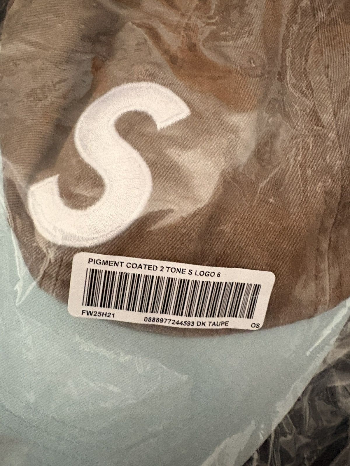 Supreme Supreme S logo 2 tone 6 panel Size ONE SIZE - 1 Thumbnail