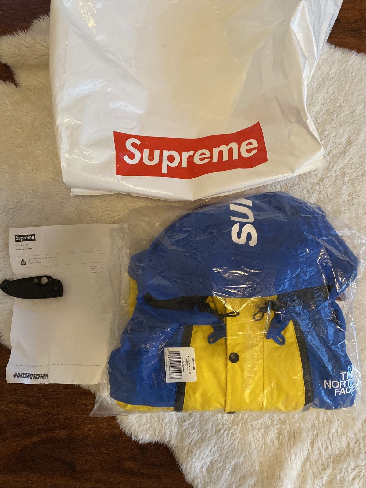 Supreme × The North Face SUPREME x THE NORTH FACE STEEP TECH HOODED JACKET *DEADSTOCK Size US L / EU 52-54 / 3 - 12 Thumbnail