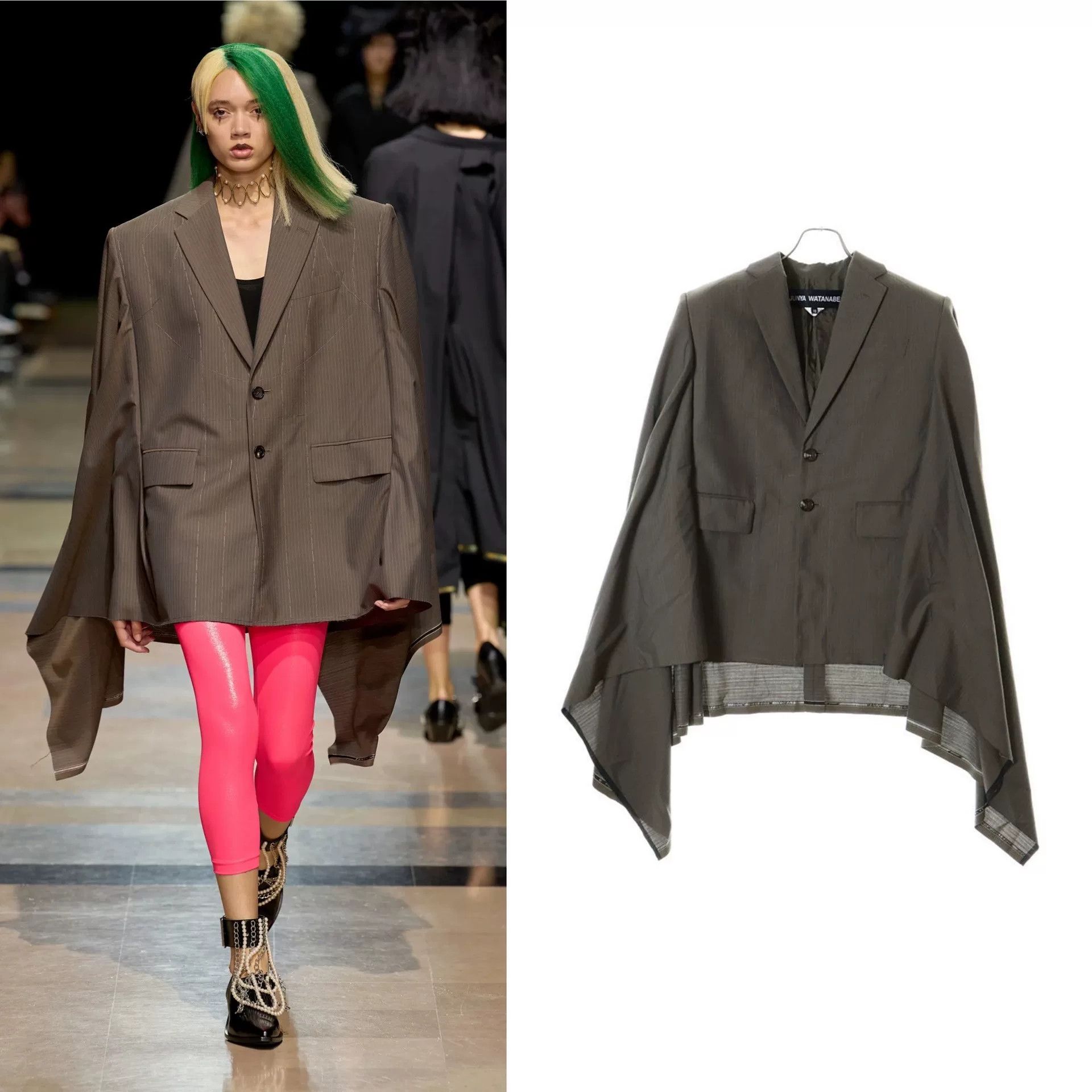 Junya Watanabe junya watanabe cdg cape blazer Size US XS / EU 42 / 0 - 1 Thumbnail