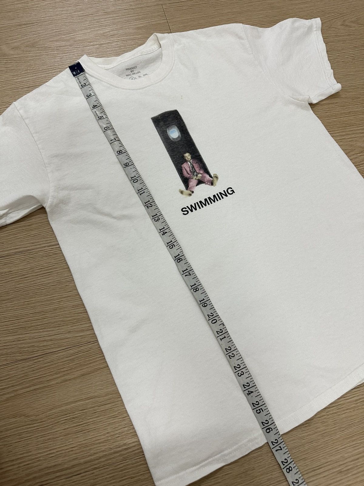 Mac Miller × Rap Tees Mac Miller Swimming 2018 Album Tee Size US M / EU 48-50 / 2 - 11 Thumbnail