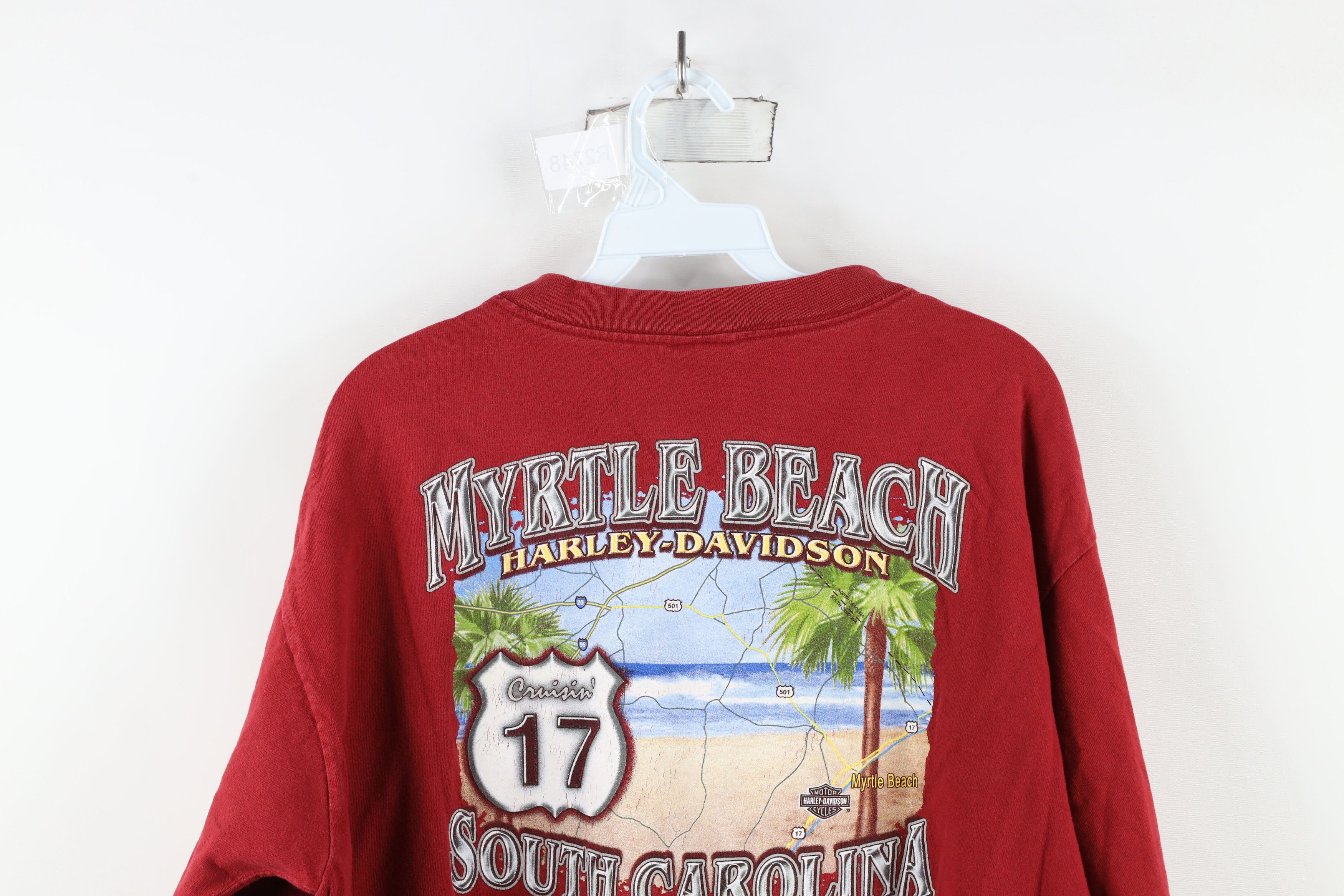 Harley Davidson × Vintage Vintage Y2K 2000 Harley Davidson Wings Long Sleeve T-Shirt Size US XL / EU 56 / 4 - 13 Thumbnail