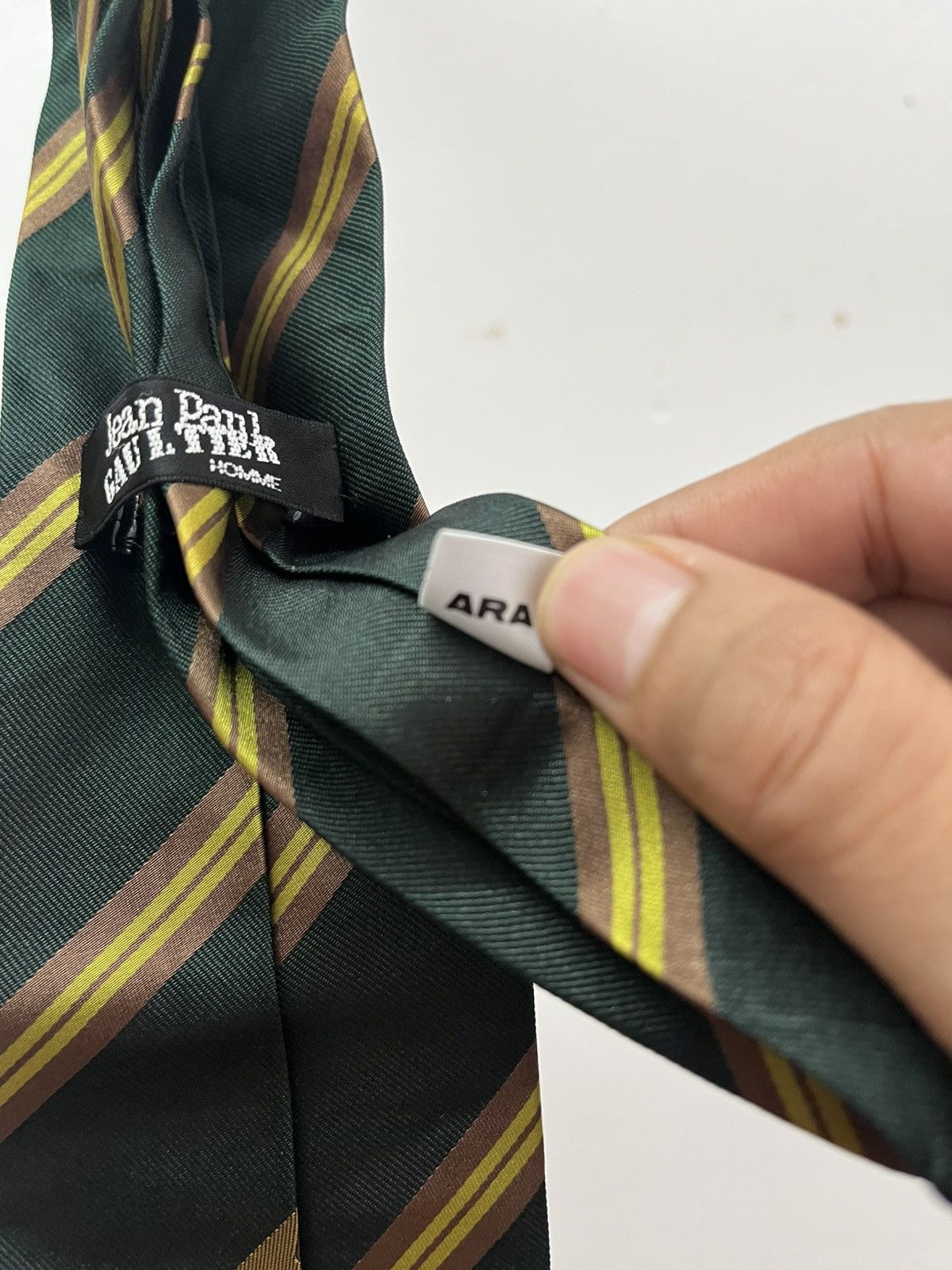 Jean Paul Gaultier Jean Paul gaultier homme tie Size ONE SIZE - 5 Thumbnail