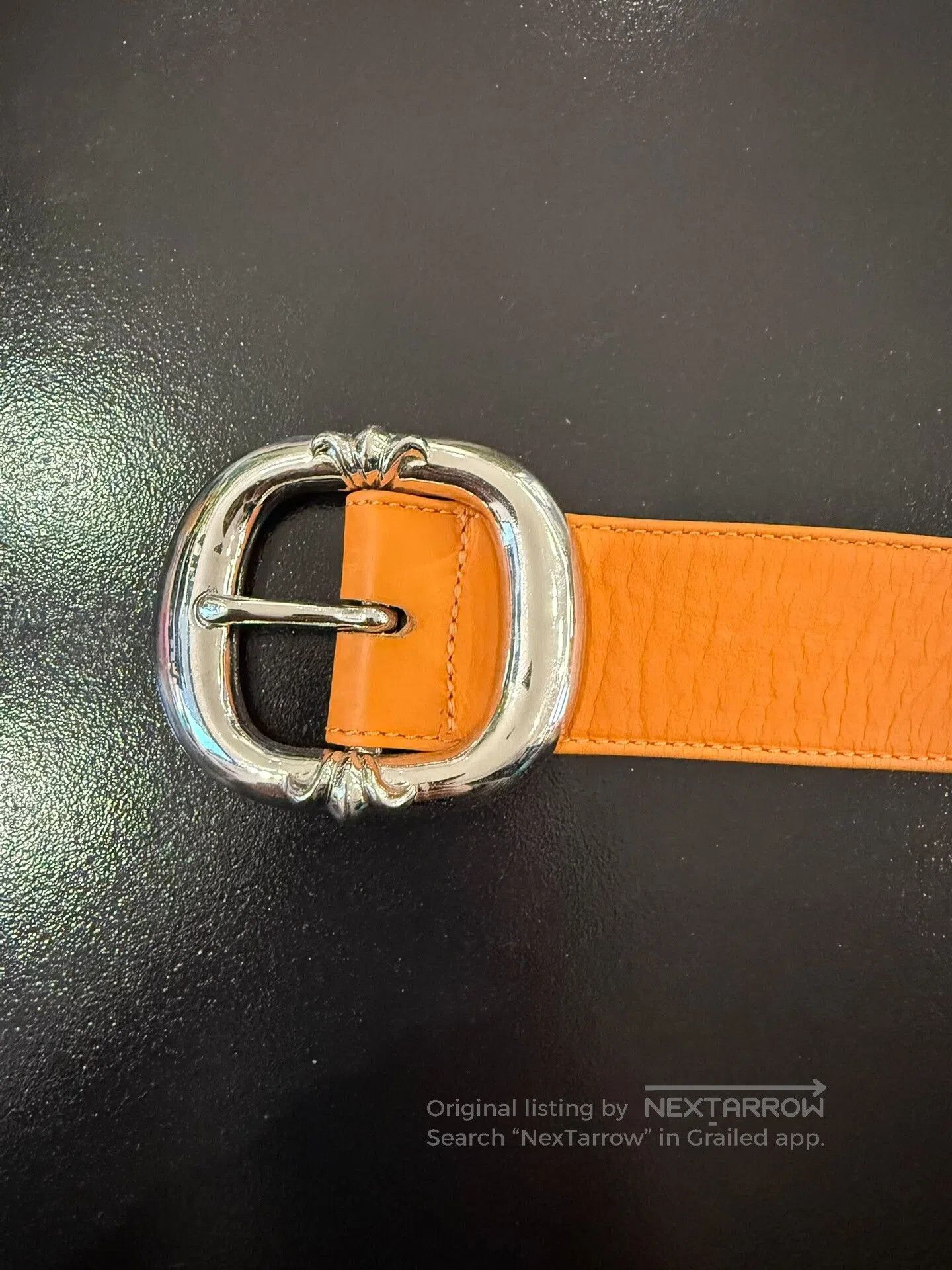 Chrome Hearts Chrome Hearts Gunslinger Orange Belt. Size ONE SIZE - 3 Thumbnail