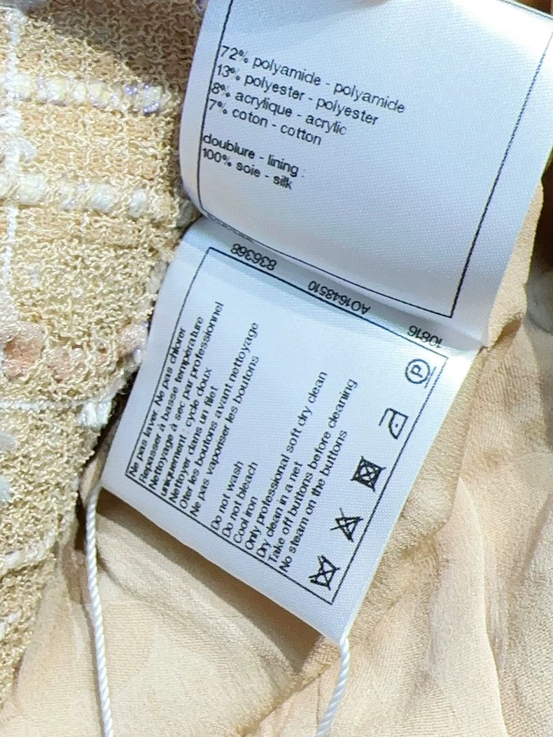 Chanel Chanel Beach series popular beige braided long-sleeved sil Size XS / US 0-2 / IT 36-38 - 8 Thumbnail