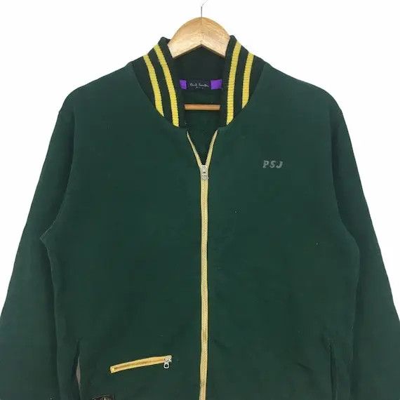 Paul Smith PAUL SMITH Jeans Zip Up Varsity Jacket Sweater Spell Out Size US M / EU 48-50 / 2 - 6 Thumbnail
