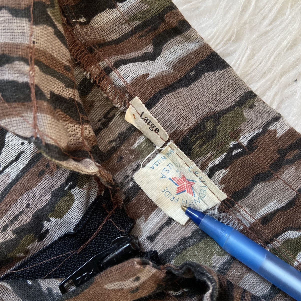 Realtree × Vintage 📌 Vintage Realtree Camo Zip-Up Shirt Size US L / EU 52-54 / 3 - 3 Thumbnail