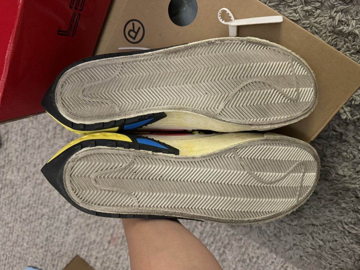 Nike × Off-White NIKE BLAZER LOW “OFF WHITE UNIVERSITY RED” Size US 9.5 / EU 42-43 - 5 Thumbnail