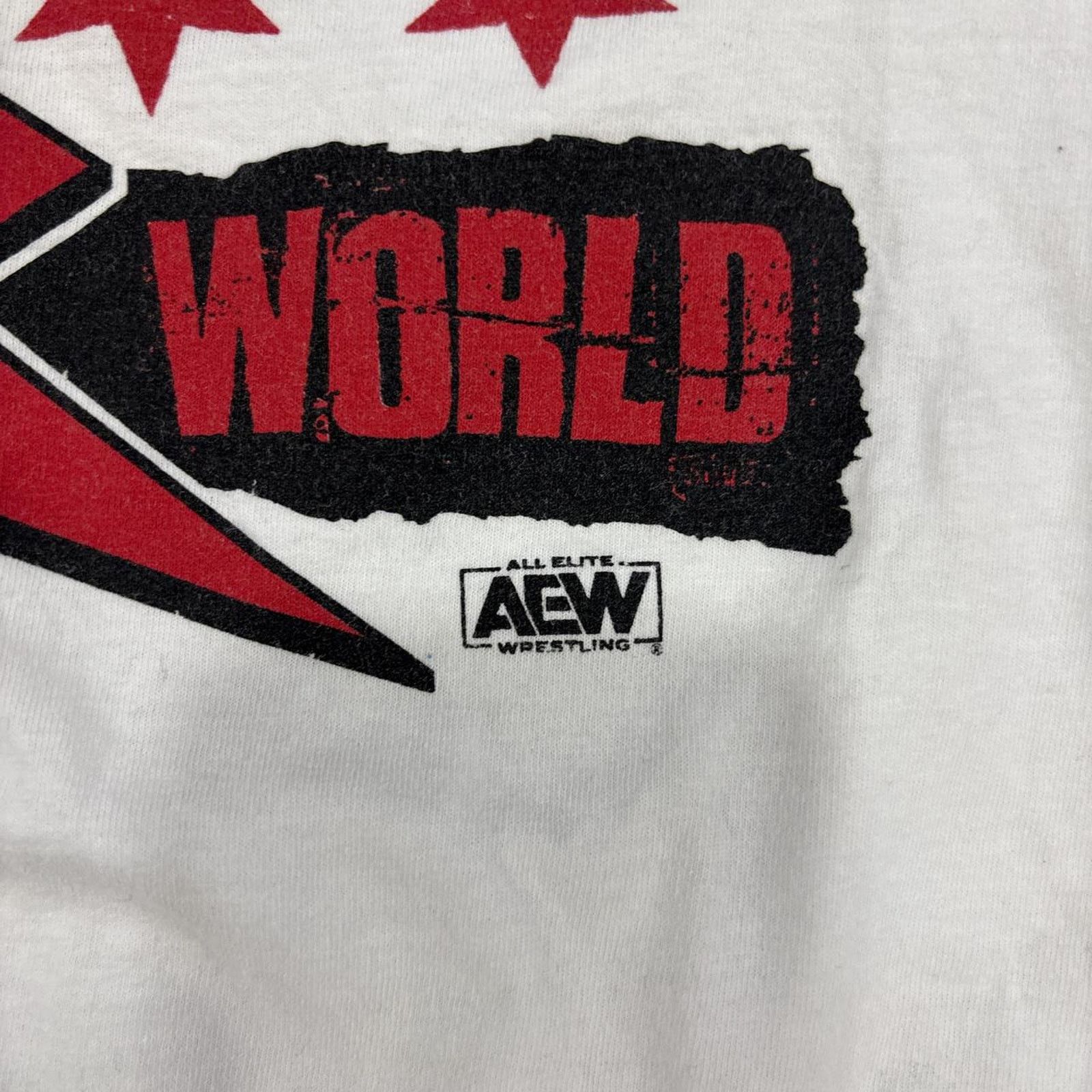 Fruit Of The Loom AEW best in the world graphic tshirt Size US XXL / EU 58 / 5 - 3 Thumbnail