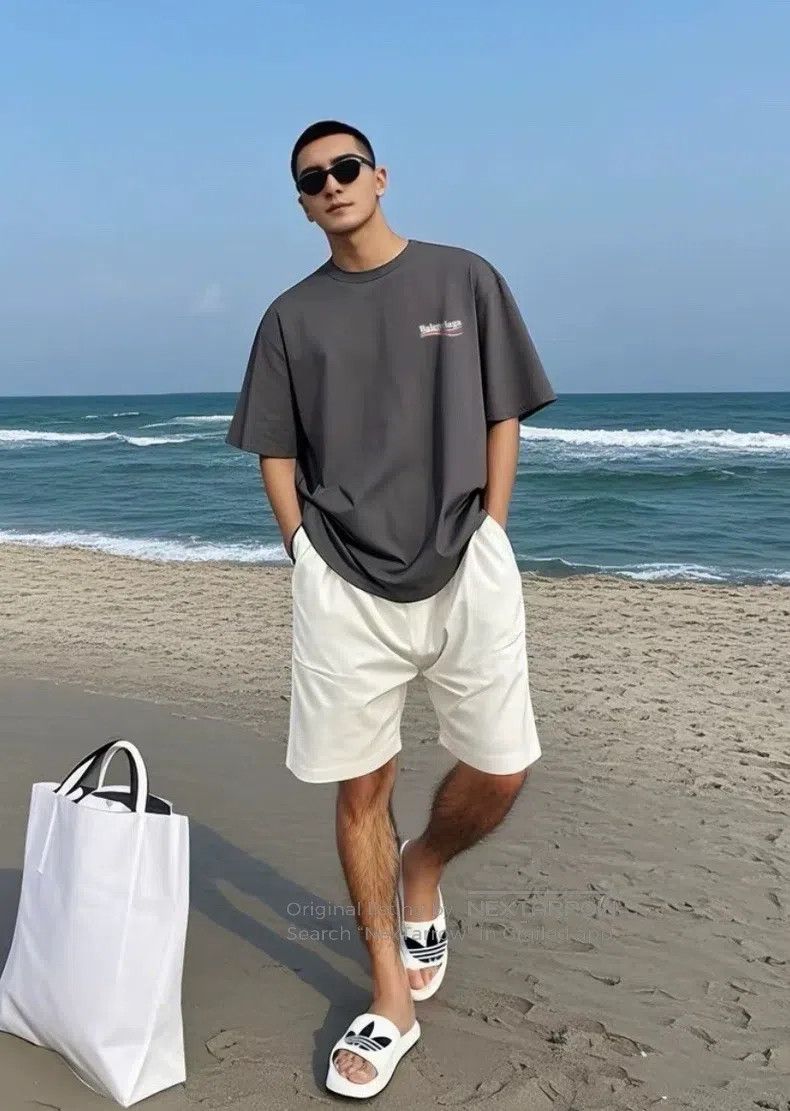 Balenciaga Balenciaga Grey water-washed destroyed distressed Coke sho Size US S / EU 44-46 / 1 - 9 Thumbnail