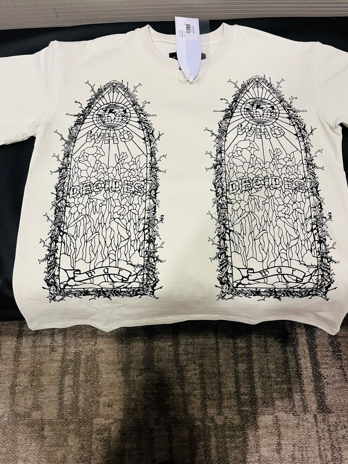 Who Decides War Who decided war Tshirt Size US XL / EU 56 / 4 - 2 Thumbnail