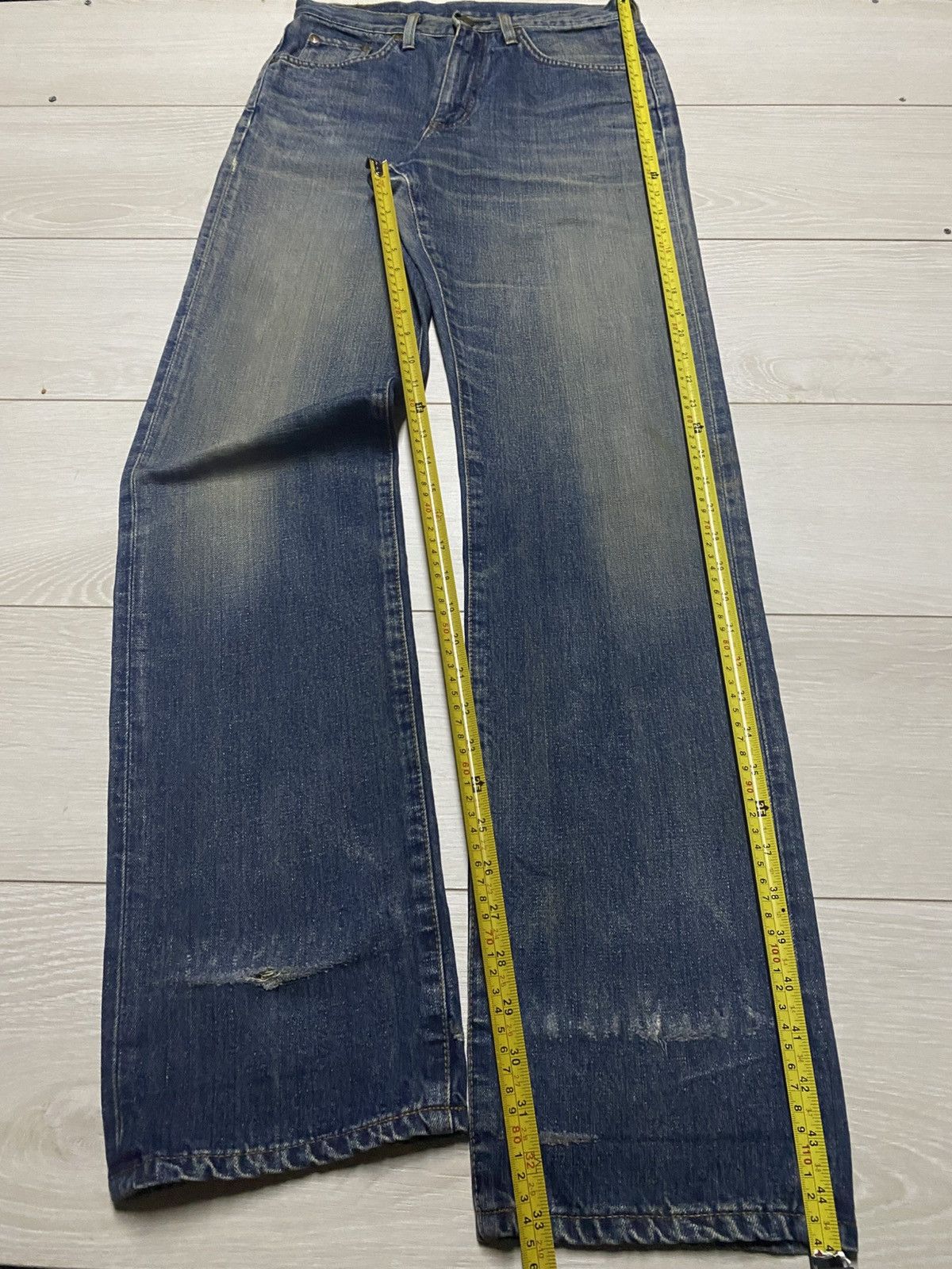 Edwin Vintage Edwin X Jeans Mud Wash Distressed Jeans Size US 28 / EU 44 - 14 Thumbnail