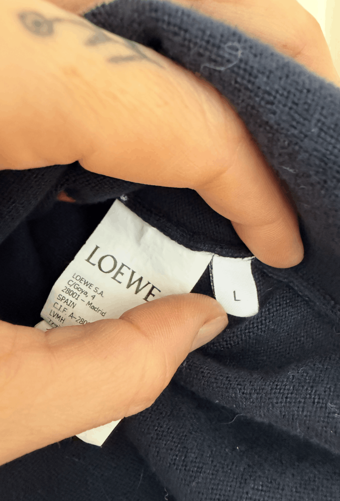 Loewe Loewe Polo Sweater Size Large Size US L / EU 52-54 / 3 - 3 Thumbnail