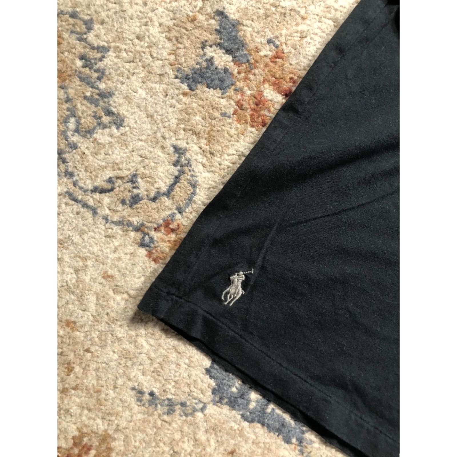 Polo Ralph Lauren Polo Ralph Lauren Shirt Mens XL Black Long Sleeve Pocket Pony Logo T-Shirt Size US XL / EU 56 / 4 - 6 Thumbnail