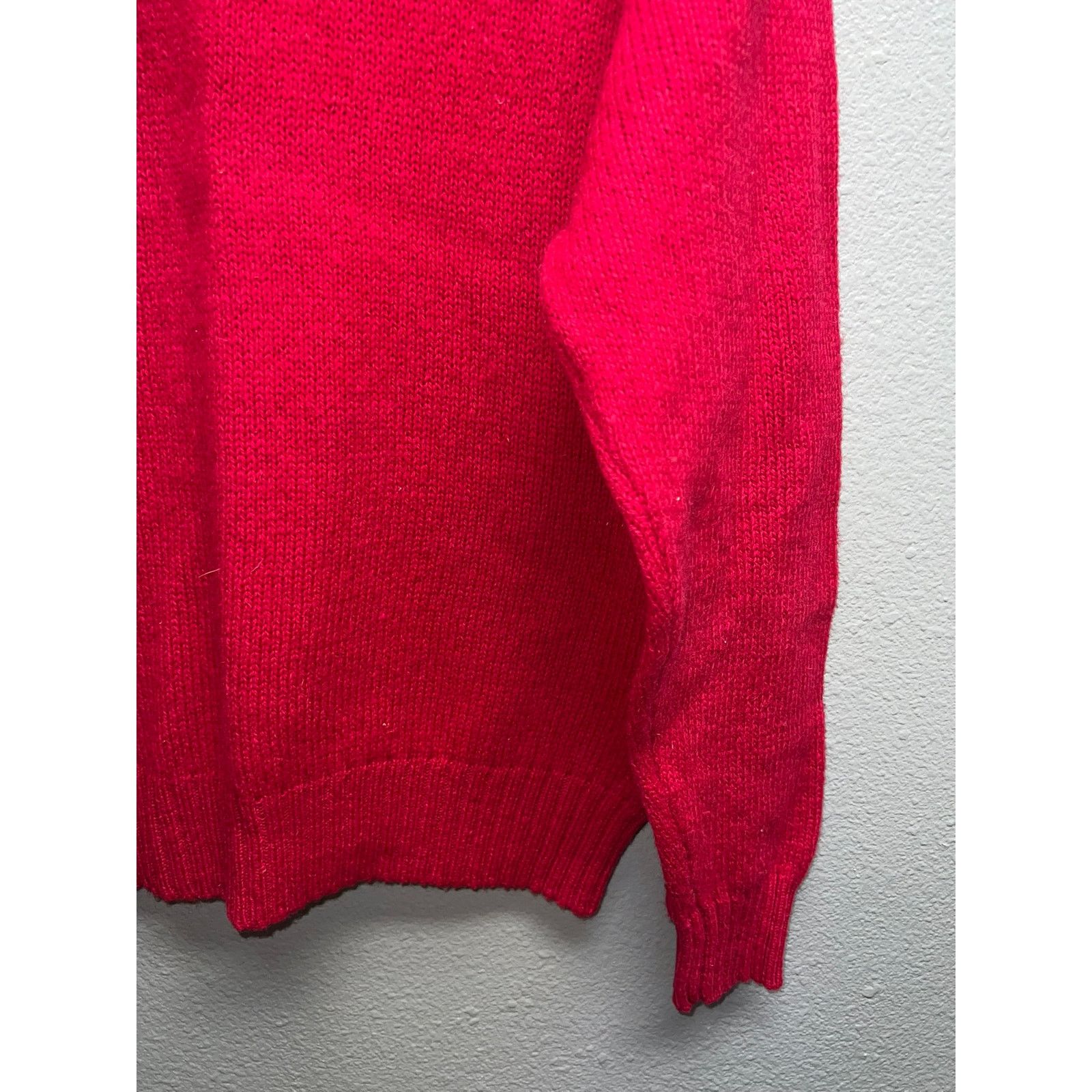 Steeplechase Vintage Pink Wool Sweater Steeplechase 70% Wool Pullover XL Size US XL / EU 56 / 4 - 3 Thumbnail