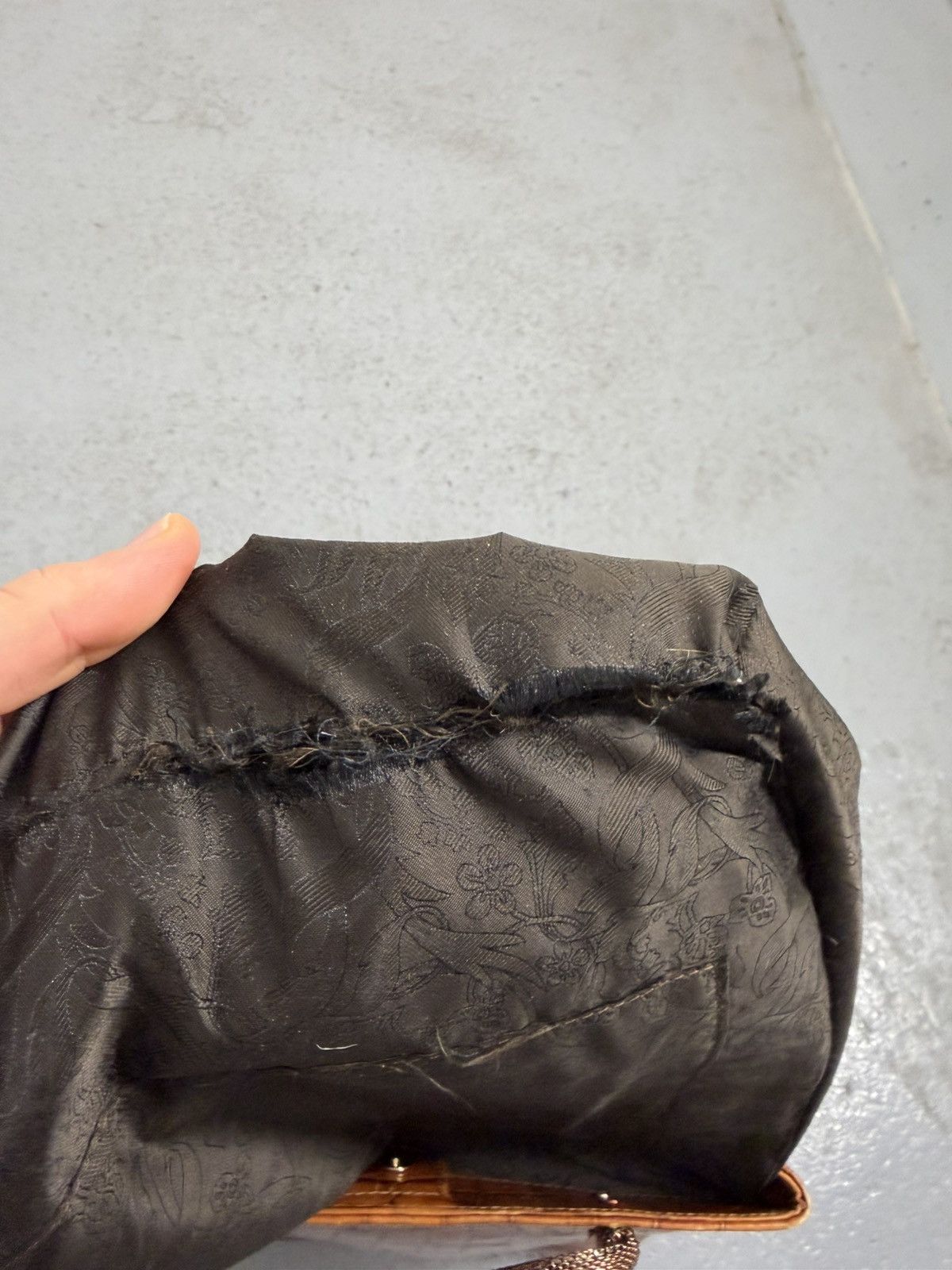John Galliano Vintage John Galliano Crocodile Leather Snake Straps Handbag Size ONE SIZE - 17 Thumbnail