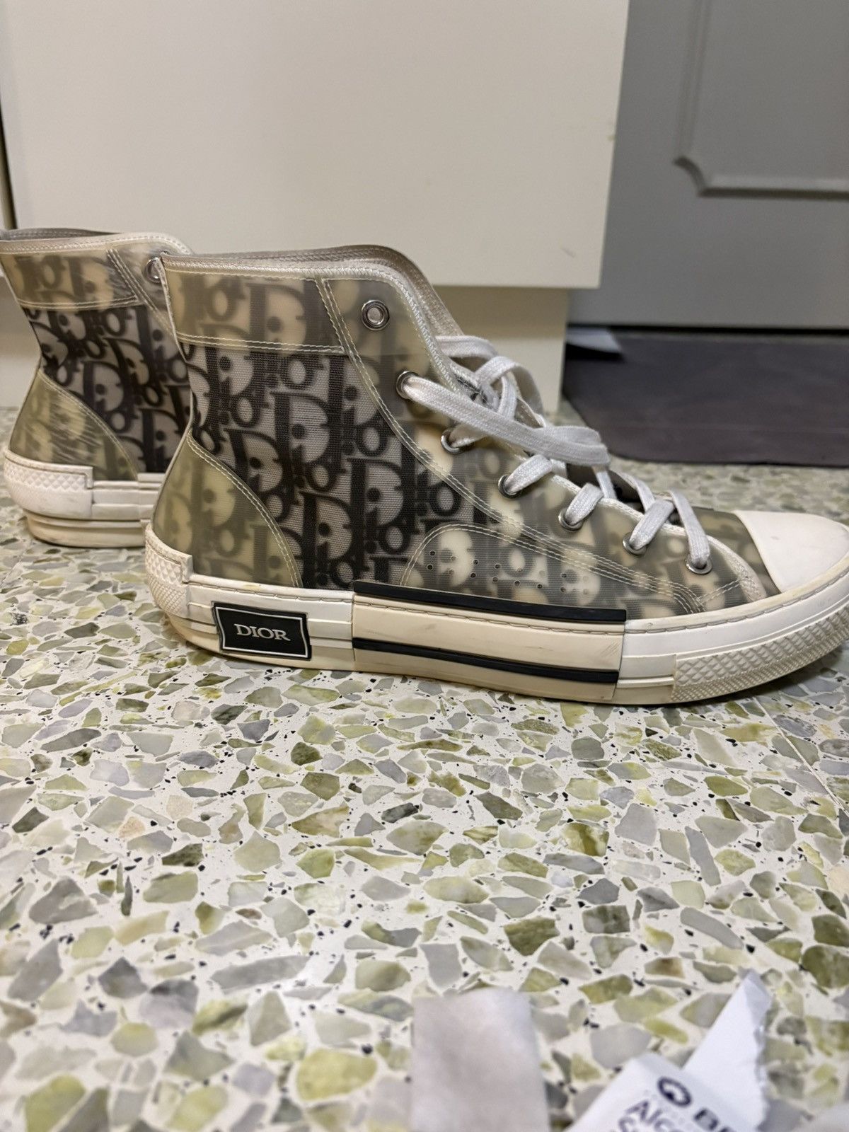 Dior Dior B23 Monogram sneakers Size US 8.5 / EU 41-42 - 5 Thumbnail