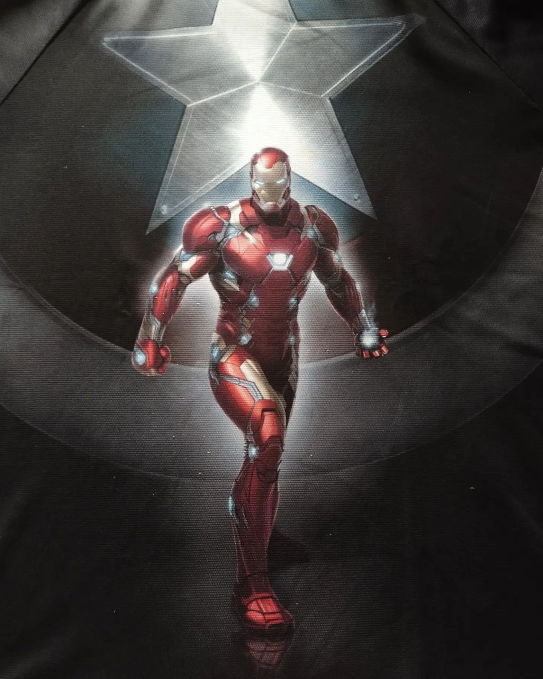 DC Comics × Marvel Comics Marvel's Civil War Ironman All Over Jersey Super Hero Tees Size US M / EU 48-50 / 2 - 2 Thumbnail