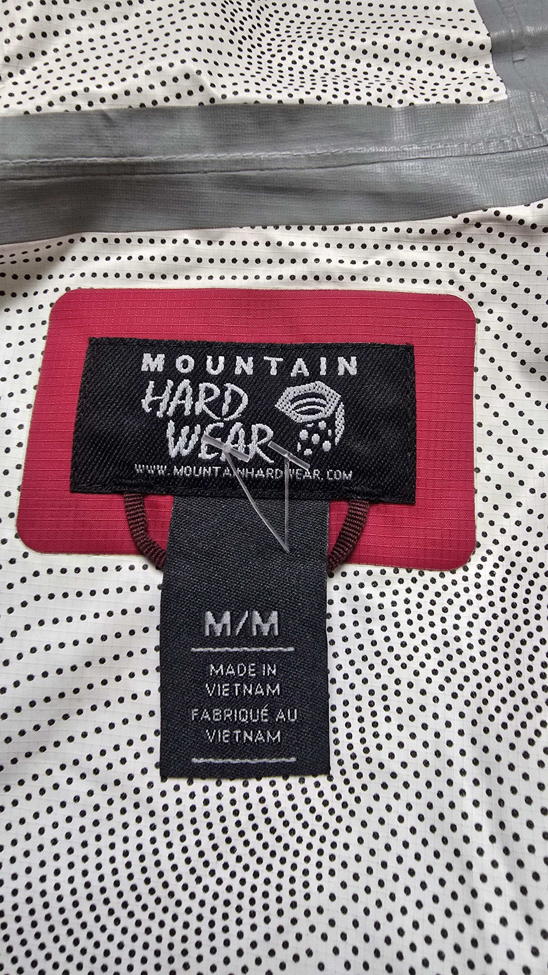 Mountain Hardwear Vapor Dry Rain Shell Waterproof Nylon Packable Jacket Size M / US 6-8 / IT 42-44 - 18 Thumbnail
