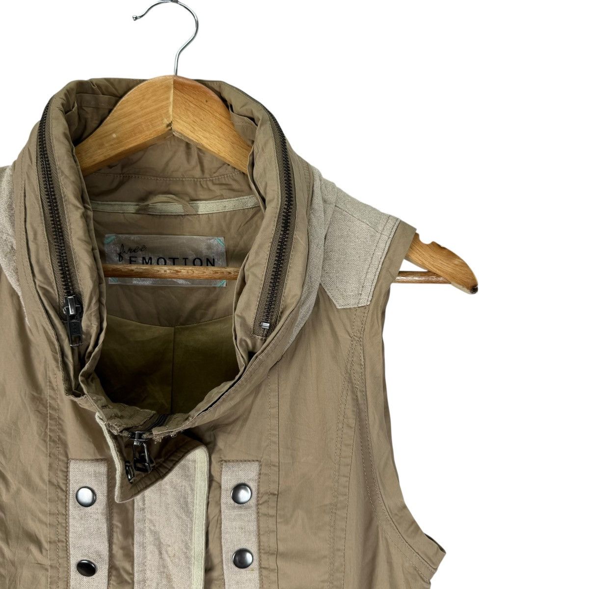 Japanese Brand CYNICAL TACTICAL HOODIE VEST LIKE LGB Size M / US 6-8 / IT 42-44 - 9 Thumbnail