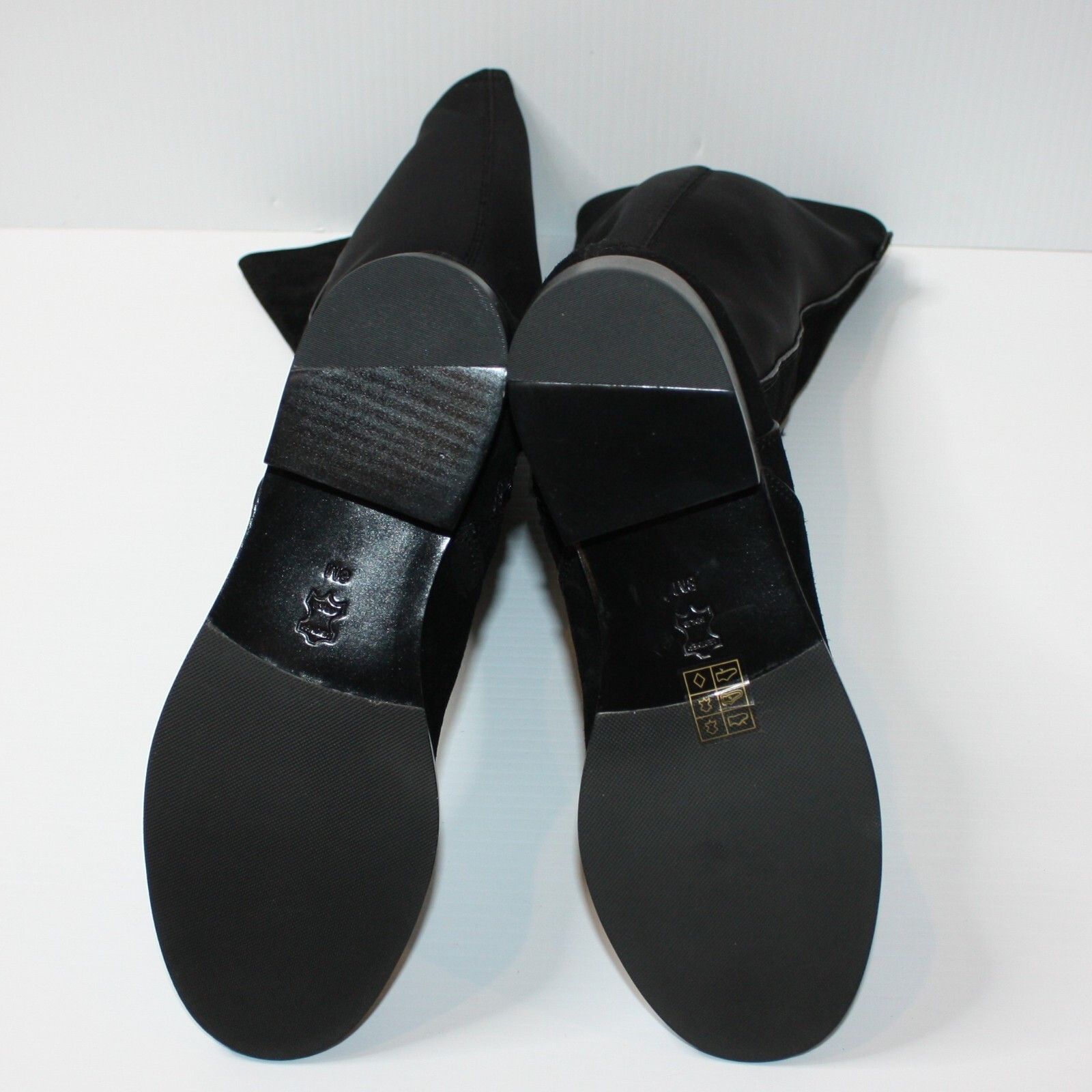 Tory Burch Selden Riding Boots in Black Suede and NEW MSRP $675 Size US 8 / IT 38 - 8 Thumbnail