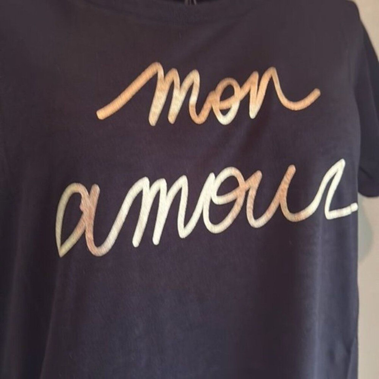 Zadig & Voltaire zadig and voltaire mon foil amour tee M Size M / US 6-8 / IT 42-44 - 4 Thumbnail