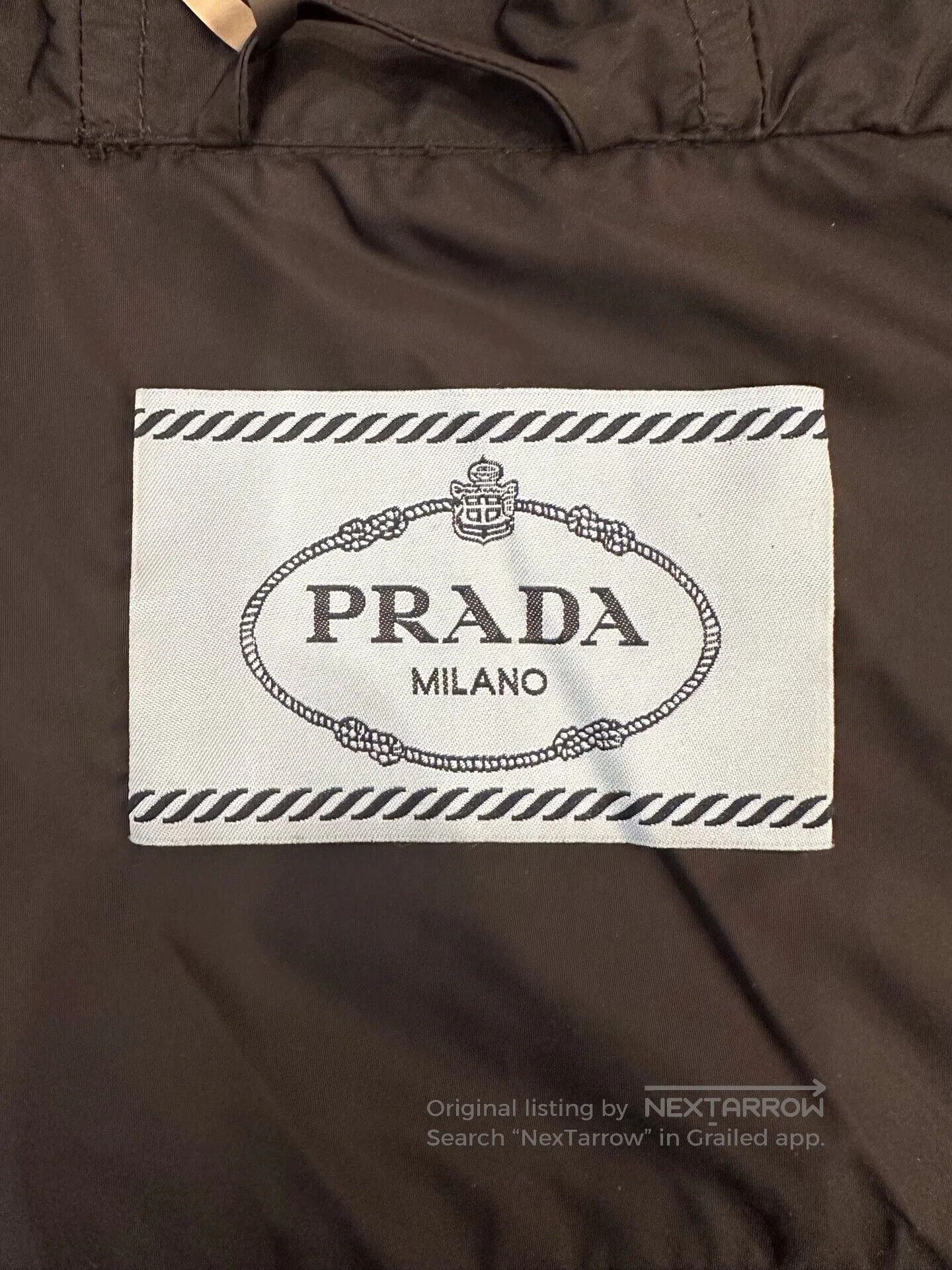 Prada Prada Black Jacket with Side Metal Logo. Size M / US 6-8 / IT 42-44 - 5 Thumbnail