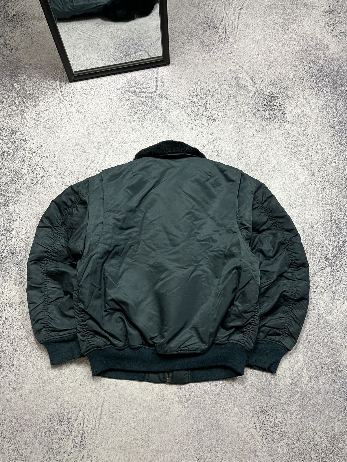 Vintage Vintage 90’s US Army Air Force CWU 36/P Flyers Jacket Rare Size US L / EU 52-54 / 3 - 20 Thumbnail