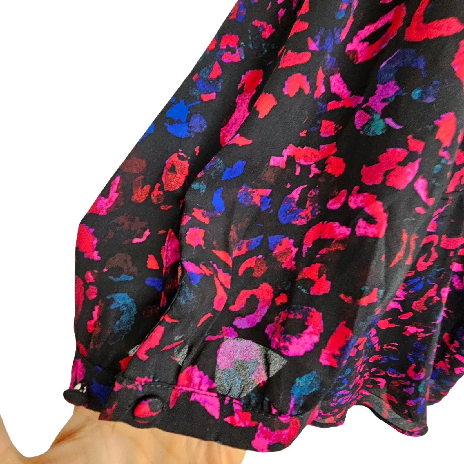 Corridor Torrid Georgette Leopard Print Top Plus Size 2X Mob Wife Size XXL / US 16-18 / IT 52-54 - 5 Thumbnail