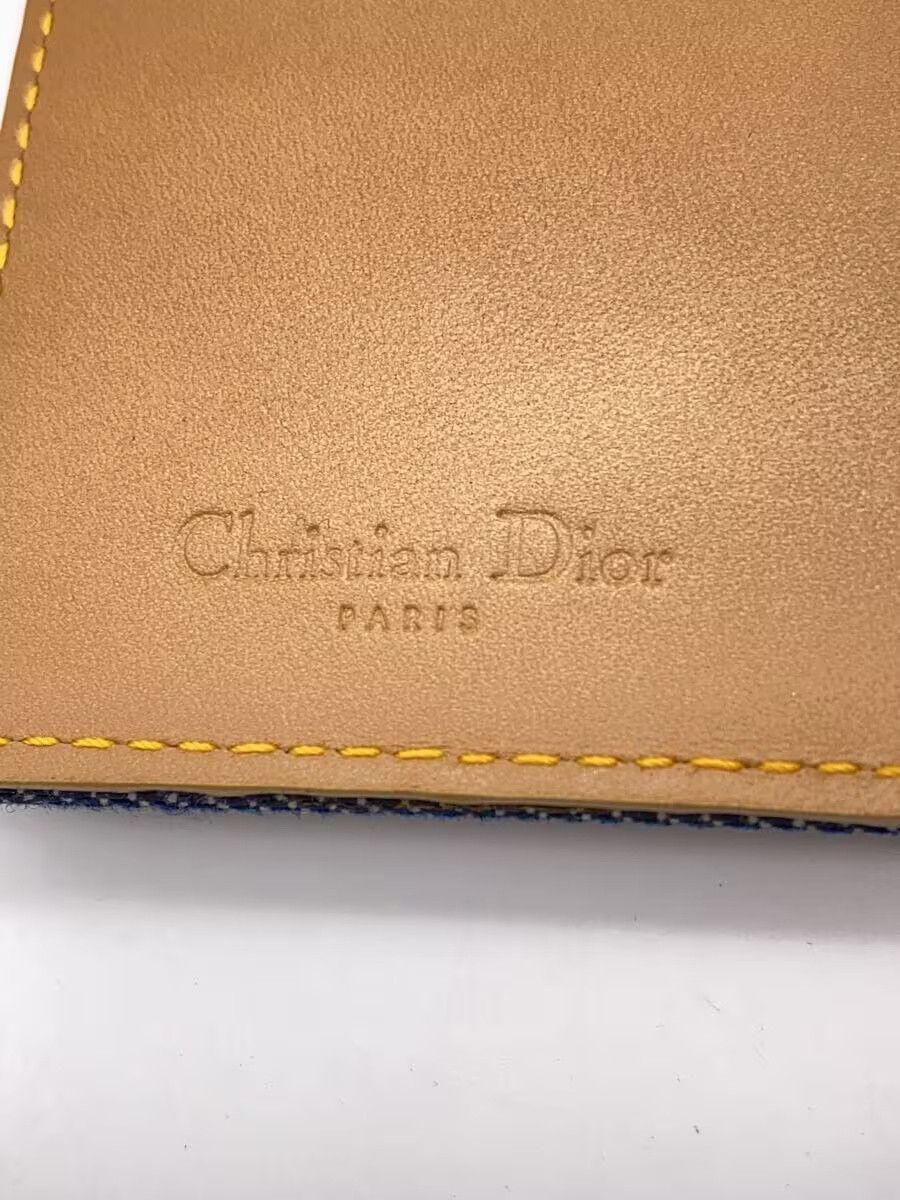 Dior Dior Denim Bi-Fold Wallet Indigo Size ONE SIZE - 3 Thumbnail