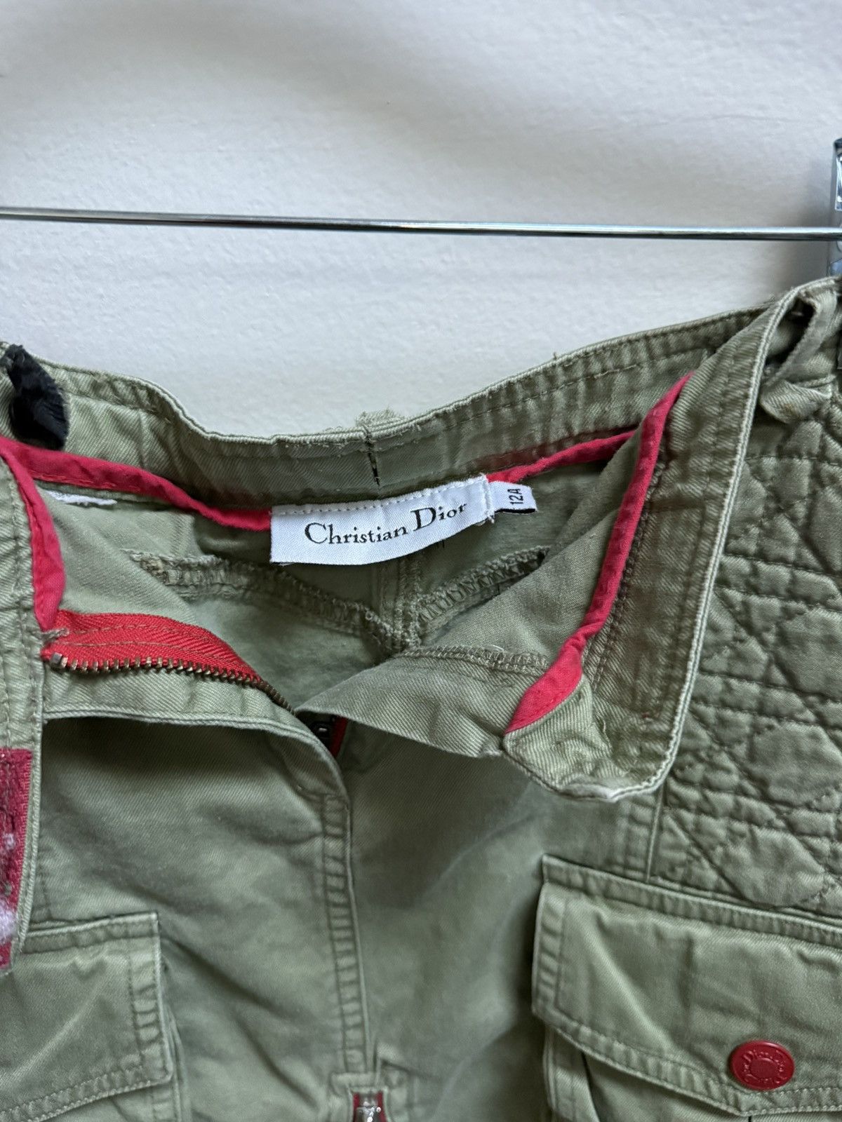 Designer × Dior × Vintage Christian Dior Rasta Mini skirt Size 26" / US 2 / IT 38 - 5 Thumbnail