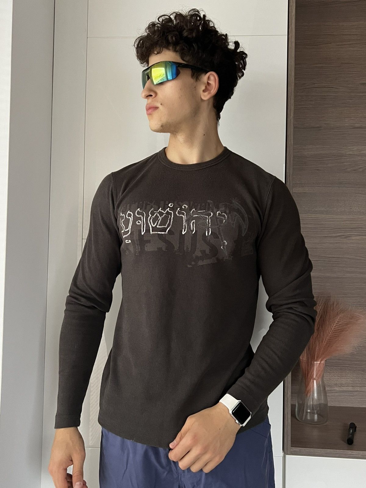 Designer × Japanese Brand ‼️Vintage Not of This World Jesus God Long sleeve‼️ Size US S / EU 44-46 / 1 - 1 Thumbnail