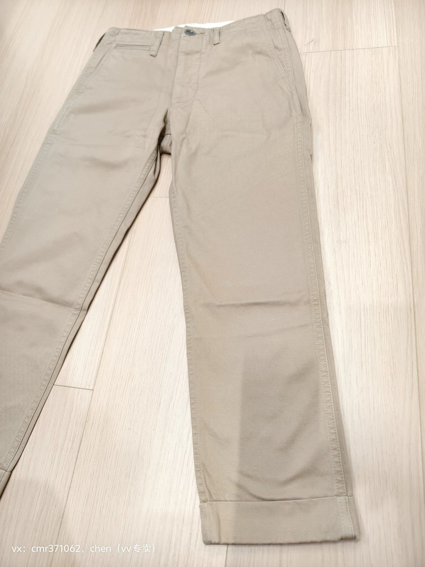 Vintage VISVIM 17SS HIGH WATER CHINO Beige Size 1 Size US 29 - 3 Thumbnail